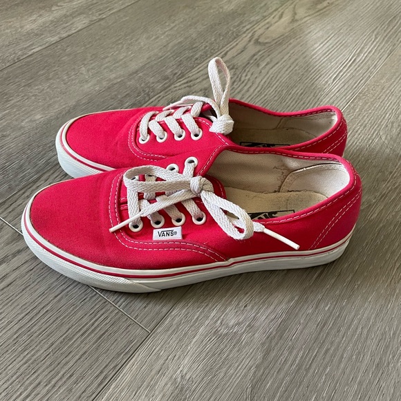 Red Vans - Picture 2 of 5